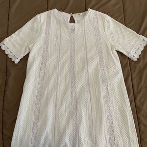 Called to surf authentic, floral lace dress